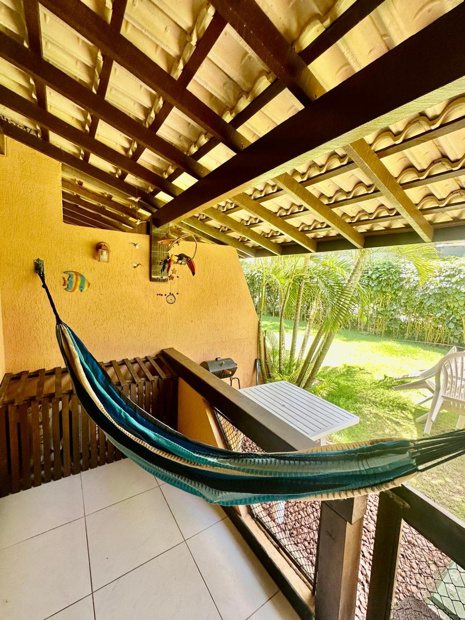 Flat Guarajuba 4 Quartos Terreo A Beira Mar - Pe Na Areia - Governanca Com Arrumadeira E Wi Fi Inclusos Camassari Buitenkant foto
